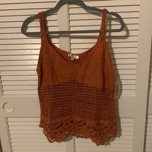Brand New Orange Tank Top